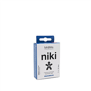 Mr & Mrs Niki Car освежитель воздуха JRNIKIBX010V00 Refill for Car Scent, Equilibrium, Black