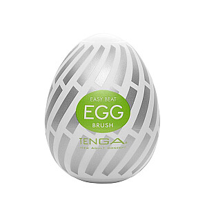 TENGA Egg Brush vienreizējais masturbators olu formā