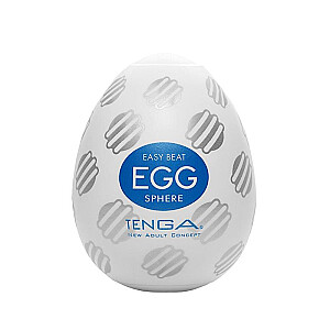 TENGA Egg Sphere vienreizējais masturbators olu formā