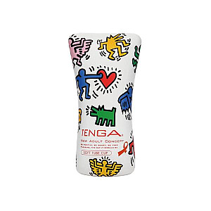 TENGA Soft Tube Cup Keith Haring одноразовый мастурбатор