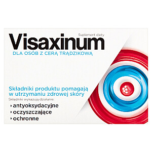 VISAXINUM Добавка для питания для людей с угревой кожей 30 таблеток