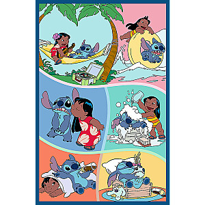 TREFL DISNEY STITCH Pužļu komplekts Stitch pasaule, 3x80 gab.