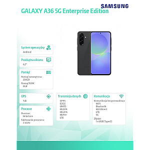 Смартфон GALAXY A36 5G 8/256 ГБ черный Enterprise Edition