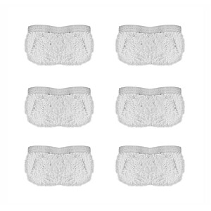 Polti Kit of 6 Cloths for Vaporetto PAEU0282 White