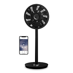 Duux Smart Fan Whisper Flex Stand Fan, таймер, количество скоростей 26, 3-27 Вт, колебание, диаметр 34 см, черный