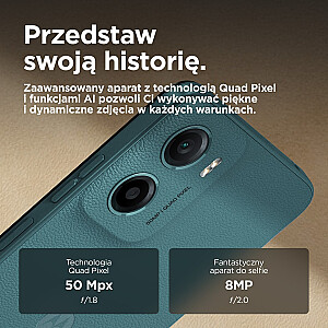 Motorola moto g05 16.9 см (6.67") Dual SIM Android 15 4G USB Type-C 4 ГБ 128 ГБ 5200 мАч Зеленый