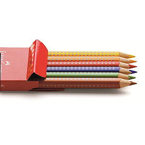 Krāsains zīmulis Faber-Castell Jumbo Grip, kadmija dzeltens