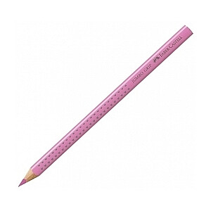 Trīsstūrveida krāsains zīmulis Faber-Castell Jumbo Grip, gaiša fuksija
