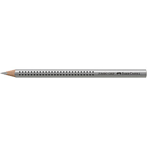 Trīsstūrveida krāsains zīmulis Faber-Castell Jumbo Grip, gaiši brūns