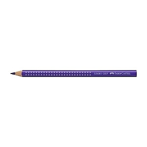Trīsstūrveida krāsains zīmulis Faber-Castell Jumbo, tumši violets