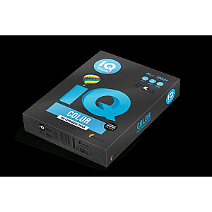 Krāsains papīrs IQ A4, 80g/m², 500 loksnes, B100, Black
