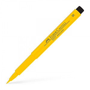 Otas tipa flomāsters Faber Castell Pitt Artist Pen 107, Cadmium yellow