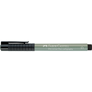 Kaligrāfijas flomasters Faber Castell Pitt Artist Pen, 272 silti pelēks III