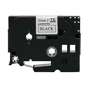 Brother lente TZ-S251 uzlīmju lente ´´Strong" melns uz balta,24mm