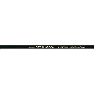 Ogles zīmulis Faber-Castell Pitt 2907-M, vidējas cietības, melns