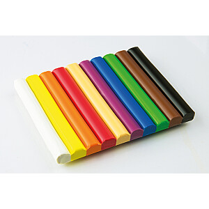 Plastilīns EberhardFaber Color, 10 krāsas