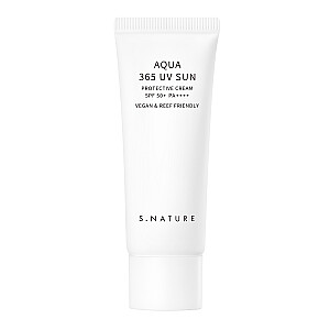 S.NATURE Aqua 365 UV Крем солнцезащитный от ультрафиолетового излучения SPF 50+ PA++++ 40ml