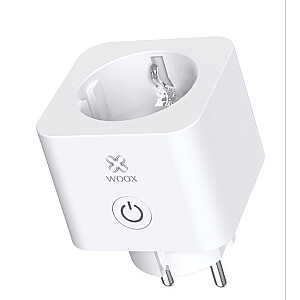 Viedā Wi-Fi rozete, Wi-Fi, 3680W 16A, ar enerģijas mērīšanu, TUYA / Smart Life, WOOX