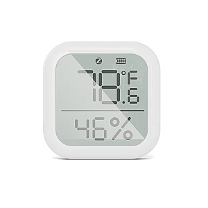 Умный датчик температуры и влажности, ZigBee, беспроводной, 0-1000LUX, Wi-Fi, TUYA / Smart Life