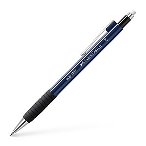 Mehāniskais zīmulis Faber-Castell Grip 1347, 0.7mm, tumši zils korpus