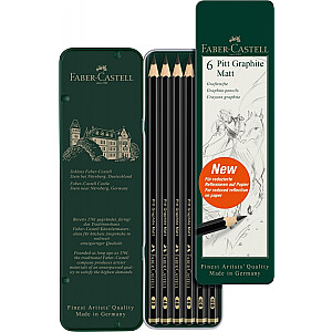 Zīmulis Faber-Castell Pitt Graphite Matt 6B