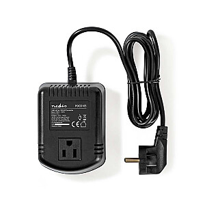 100W, 110V maiņstrāvas (Amerikas) ierīču jauda, izmantojot (Eiropas) 230V maiņstrāvas tīklu