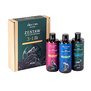 DUETUS SET Vīriešiem žel pod prysznic 3x300ml