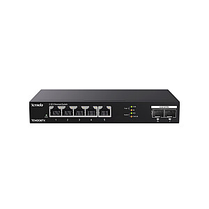 Tenda TEM2007X tīkla slēdzis 2.5G Ethernet (100/1000/2500) galda melns