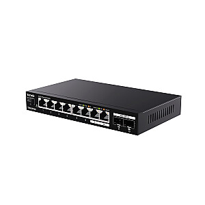 Коммутатор Tenda TEM2010X 2.5G Ethernet (100/1000/2500) настольный черный