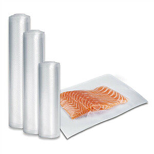 Caso Foil set 2 for vacuuming + Sous Vide Cooking 01236 Dimensions (W x L) 30 x 40 cm, 20 x 600 cm, 28 x 600 cm, 30 x 600 cm