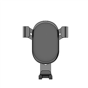 Металлический гравитационный держатель ColorWay для смартфона, черный, 6,5 ", регулируемый, 360 °