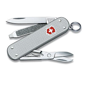 Victorinox Classic Alox швейцарский армейский нож серебристый V-0 62 V0 62 Victorinox62 Victorinox 62 21 26 Victorinox26 Victorinox 26 (0.6221.26)