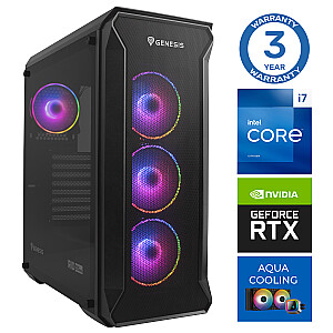 INTOP AQUA i7-14700F 64GB DDR5 1TB SSD M.2 NVME+2TB RTX5070 12GB no-OS