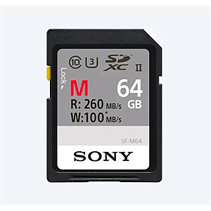 Sony SF-M64 64 ГБ, MicroSDXC, флэш-память класса 10