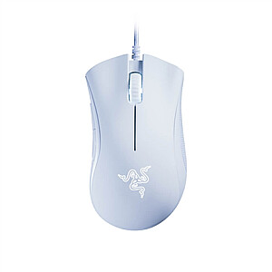 Игровая мышь Razer DeathAdder Essential Ergonomic Optical Mouse, белая, проводная