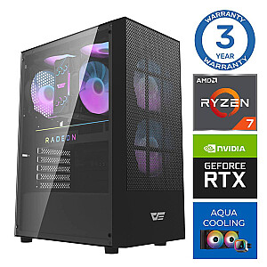 INTOP AQUA Ryzen 7 7700X 64GB DDR5 1TB SSD M.2 NVME+2TB RTX4060Ti 8GB no-OS