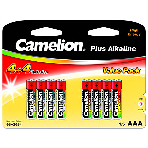 Camelion AAA / LR03, Plus Alkaline, 8 шт.