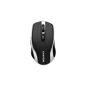 CANYON mouse MW-19  Wireless Charge Black Silver