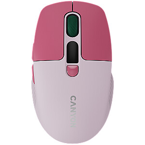 CANYON мышь MW-26 LCD Silent Dual Mode Wireless Розовая