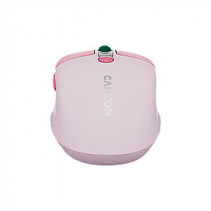 CANYON мышь MW-26 LCD Silent Dual Mode Wireless Розовая