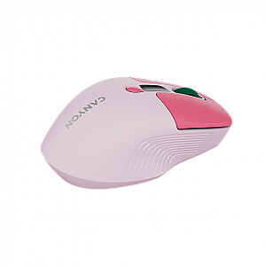 CANYON мышь MW-26 LCD Silent Dual Mode Wireless Розовая