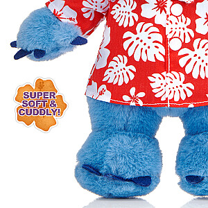STITCH Real FX Interaktīvā lelle – Pļāpīgais Stičs Havajiešu stilā