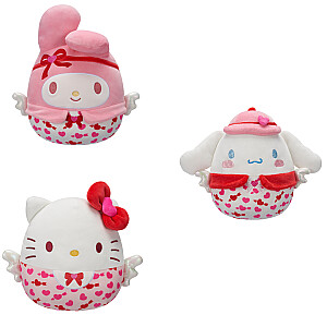 SQUISHMALLOWS HELLO KITTY Мягкая игрушкако Дню Святого Валентина, 20 см