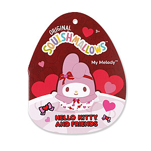 SQUISHMALLOWS HELLO KITTY Мягкая игрушкако Дню Святого Валентина, 20 см