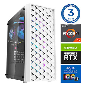 INTOP AQUA Ryzen 5 7600X 32GB DDR5 500SSD M.2 NVME RTX3060 12GB no-OS