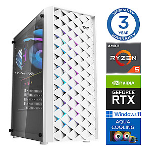 INTOP AQUA Ryzen 5 7600X 16GB DDR5 2TB SSD M.2 NVME+2TB RTX3060 12GB WIN11
