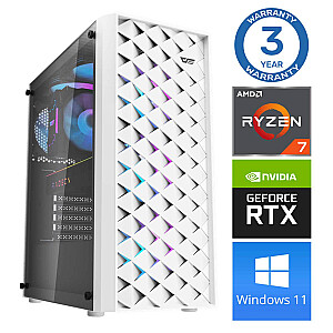 INTOP Ryzen 7 5700X 32GB 1TB SSD M.2 NVME RTX3050 6GB WIN11