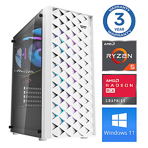 INTOP Ryzen 5 5500 32GB 1TB SSD M.2 NVME RX580 8GB WIN11