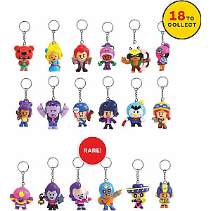 BRAWL STARS Piekariņš slēgtā iepakojumā, 6 cm
