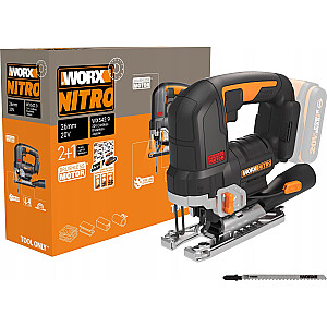 Аккумуляторная лобзик WORX WX542.9 20V 26mm